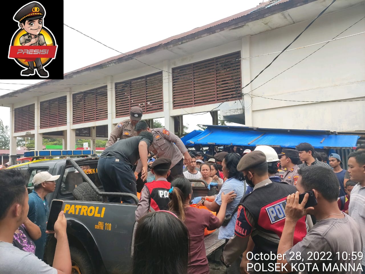 Ditemukan Mayat di Pelelangan Ikan (TPI)