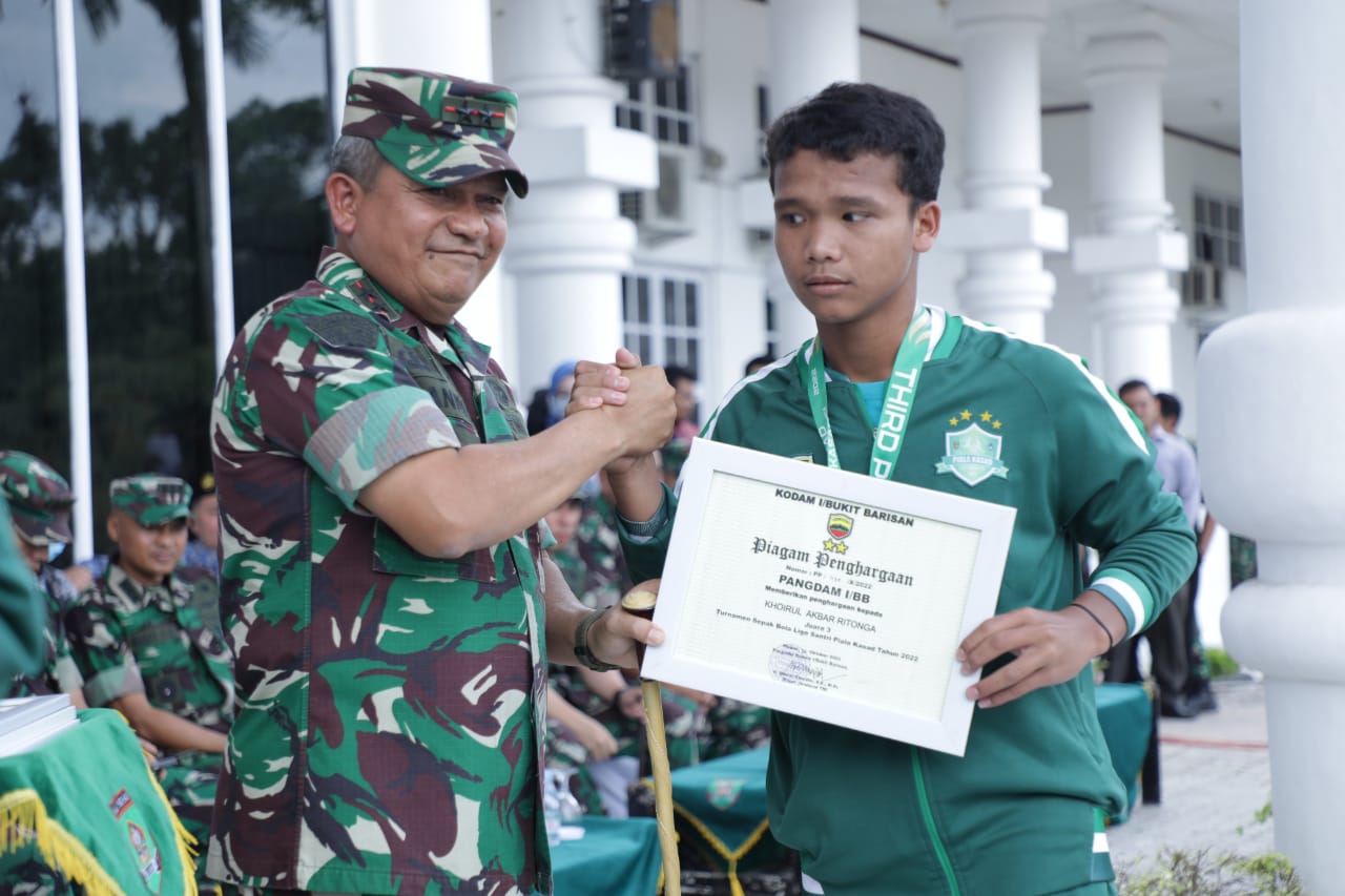Mayjen Achmad Daniel Chardin Sambut Kepulangan Tim Liga Santri Asahan