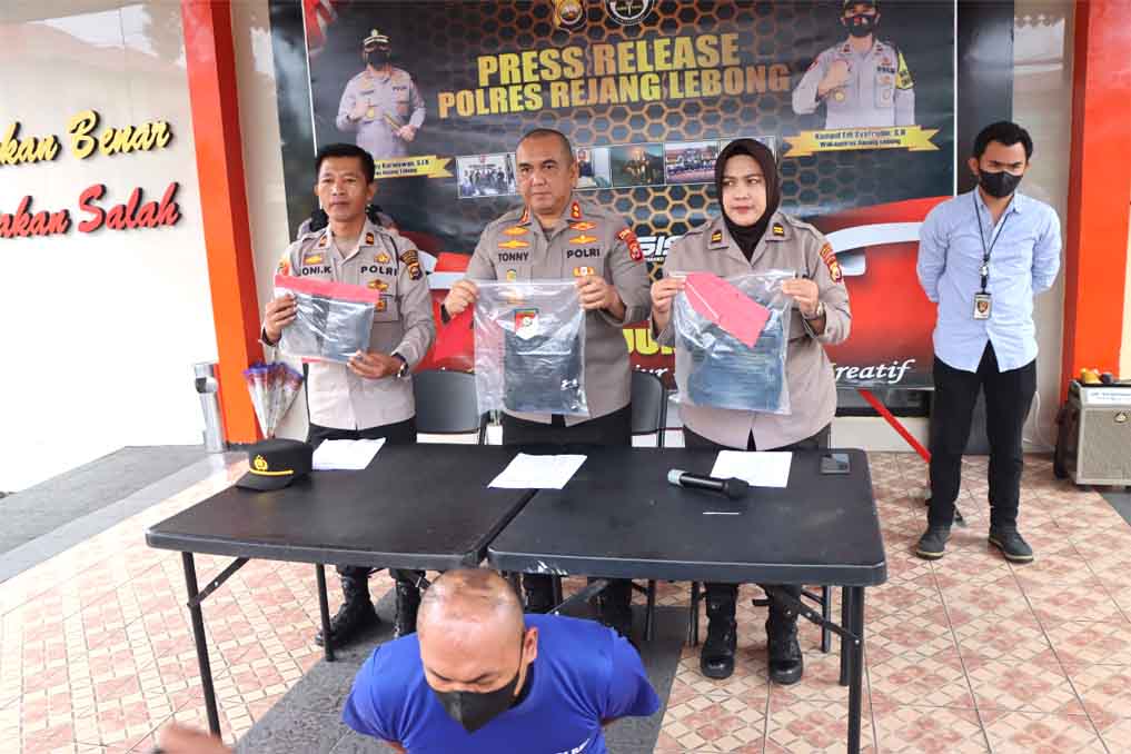Press Release Polres Curup Pengungkapan Perkara Tindak Pidana Pencurian Dengan Pemberatan di Indekos